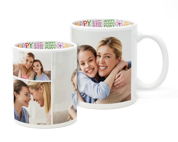 tazza personalizzata per la festa della mamma con foto e scritte