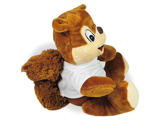 peluche scoiattolo personalizzato