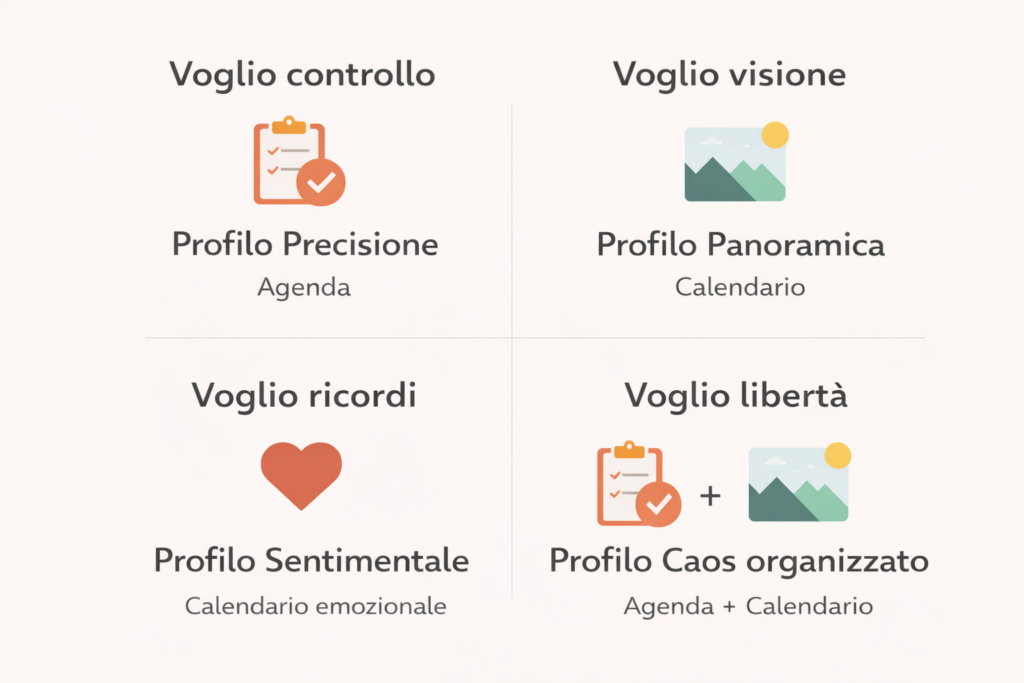 icone test agende o calendari