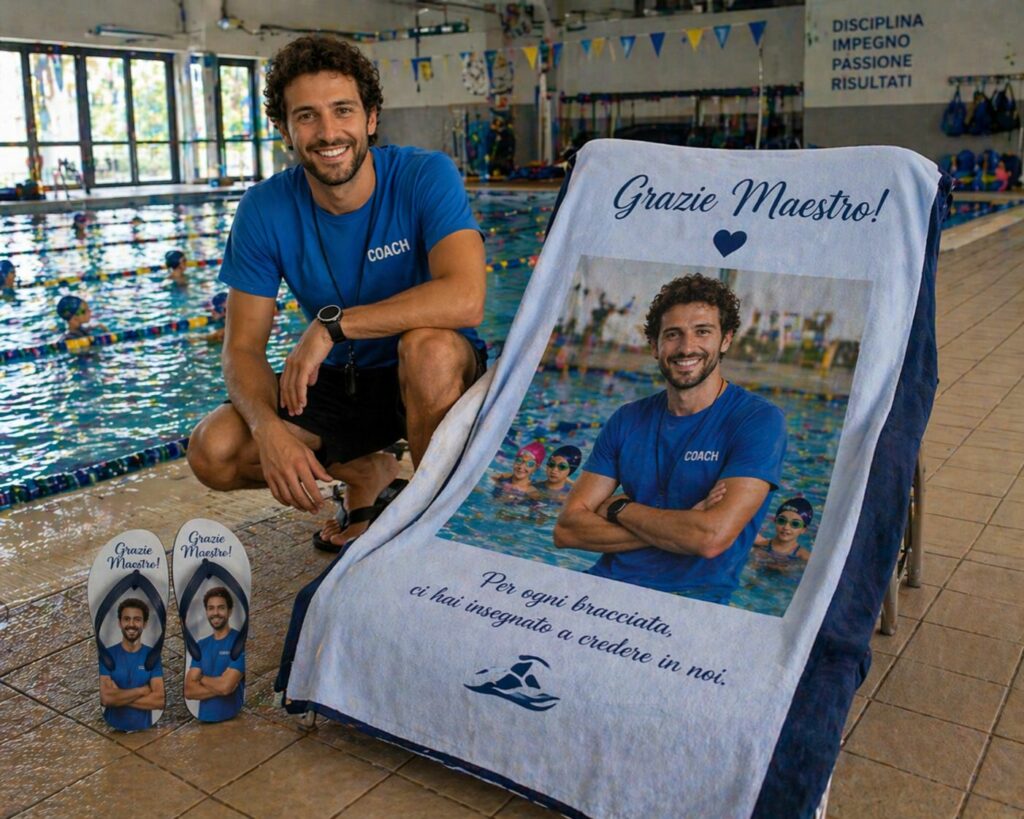 cosa regalare al maestro di nuoto