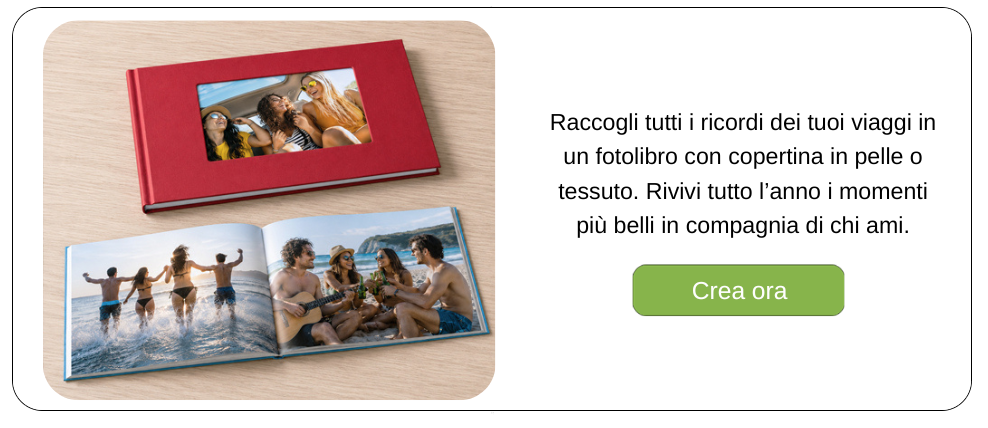 fotolibro personalizzato con foto vacanze