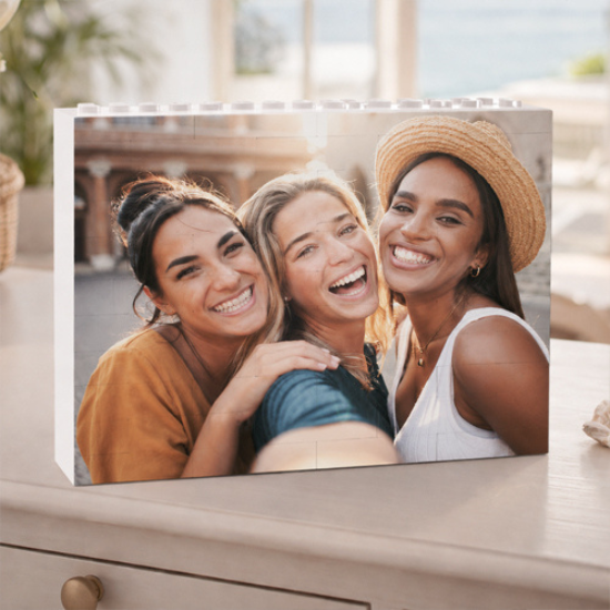 puzzle in mattoncini personalizzato con foto delle vacanze
