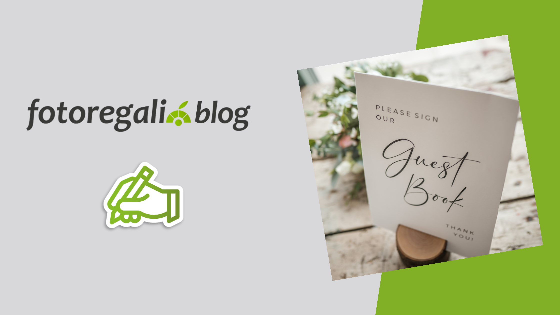 Come creare un guestbook matrimonio originale con un album fotografico personalizzato