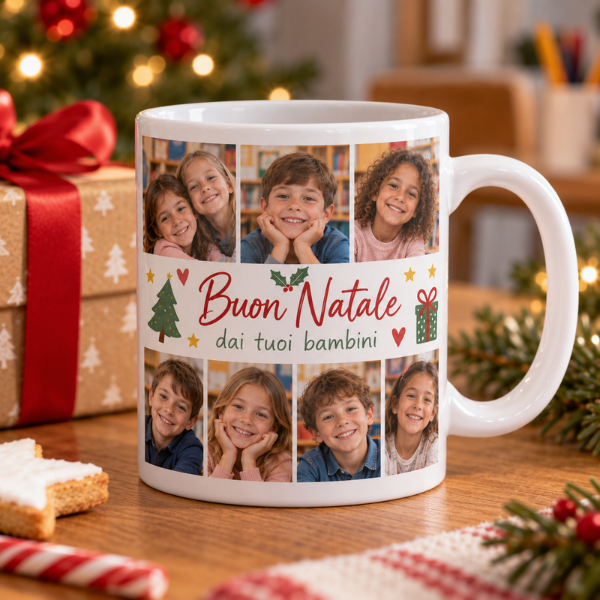 tazza personalizzaa da regalare alla maestra per natale